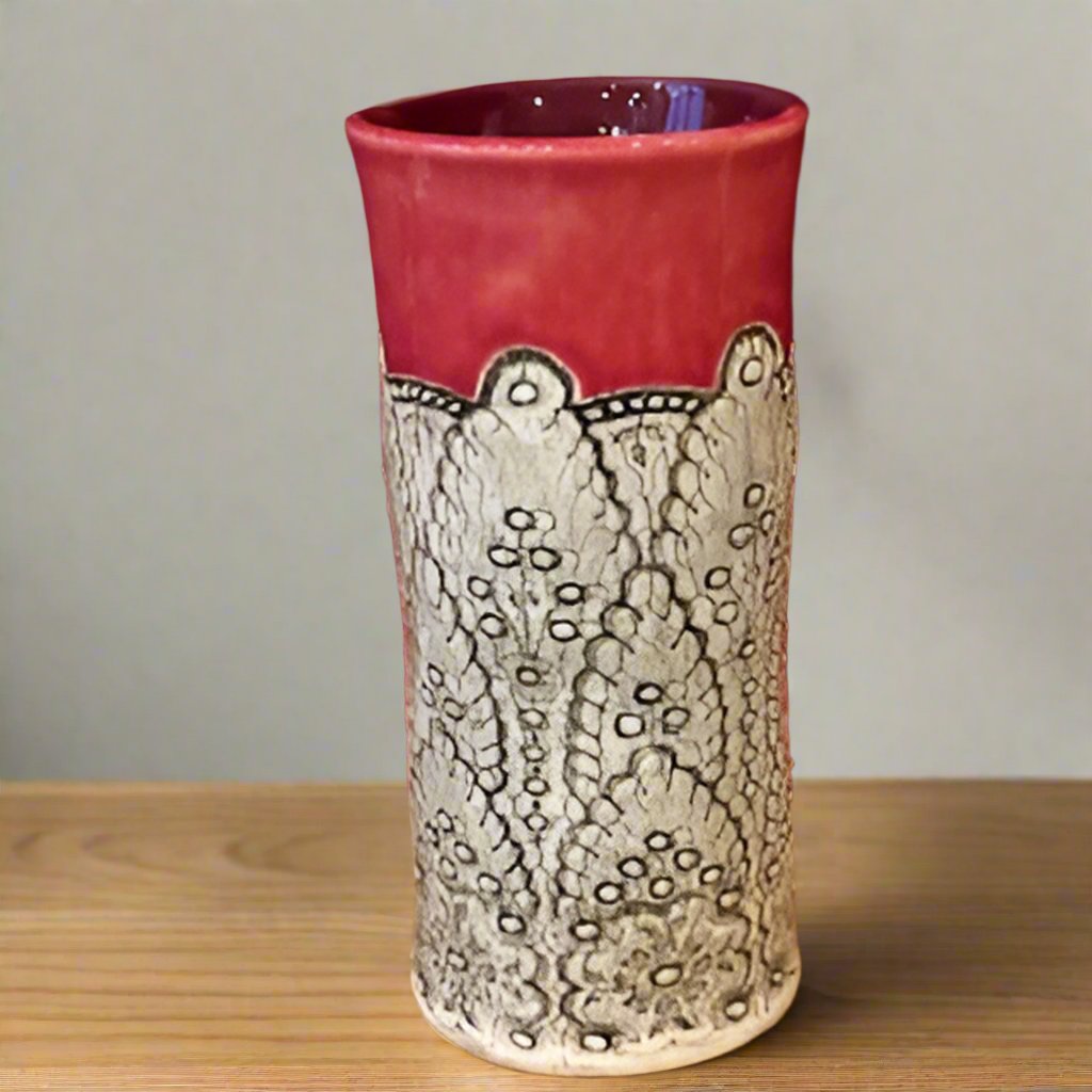 Porcelain Lace Vase - Kathy Jeffers